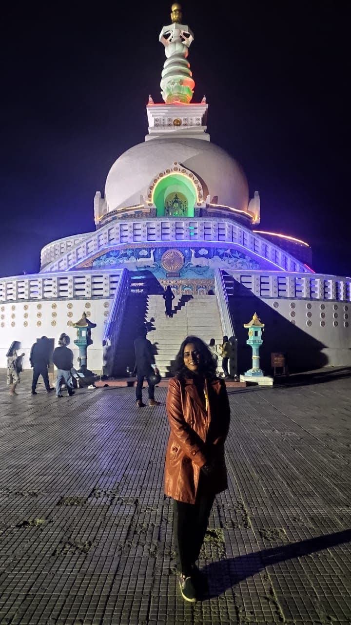 Shanti Stupa